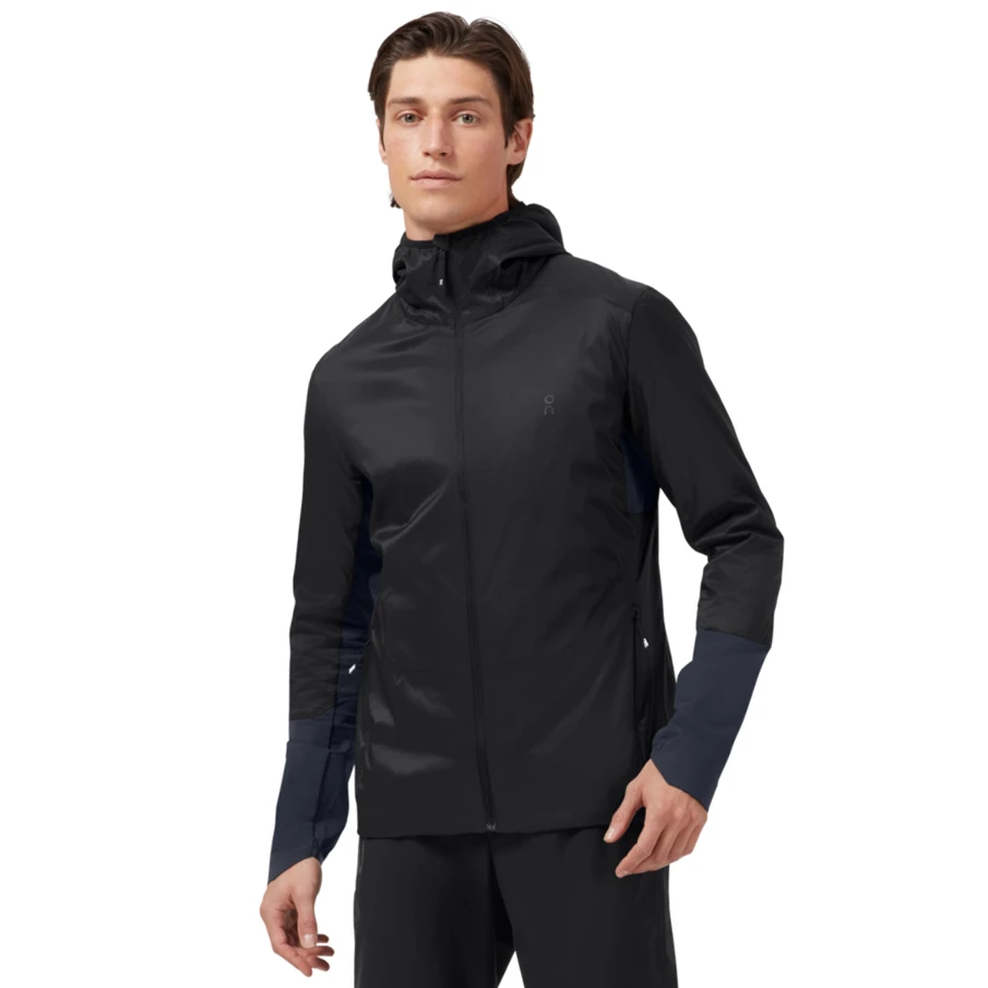 On Running On Insulator Jacket - Black & Navy 3 On Running On Insulator Jacket - Black & Navy