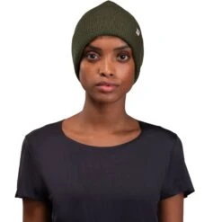 On Running On Merino Beanie - Olive -On Running Store on merino beanie olive 13 1555628