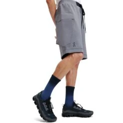 On Running On Movement Shorts - Rock -On Running Store on movement shorts rock 8 1152213