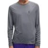 On Running On Performance Long-T Running Shirt - Rock -On Running Store on performance long t running shirt rock 1 1153368