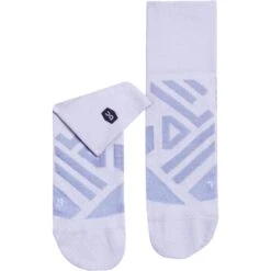 On Running On Performance Mid Sock Women - Lavender & Anemone