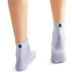 On Running On Performance Mid Sock Women - Lavender & Anemone -On Running Store on performance mid sock women lavender anemone 3 1531778