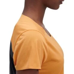 On Running On Performance-T Women Running Shirt - Mango & Black 13 On Running On Performance-T Women Running Shirt - Mango & Black -On Running Store on performance t women running shirt mango black 6 1297120