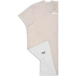 On Running On Performance-T Women Running Shirt - Pearl & Undyed-White -On Running Store on performance t women running shirt pearl undyed white 7 1427179