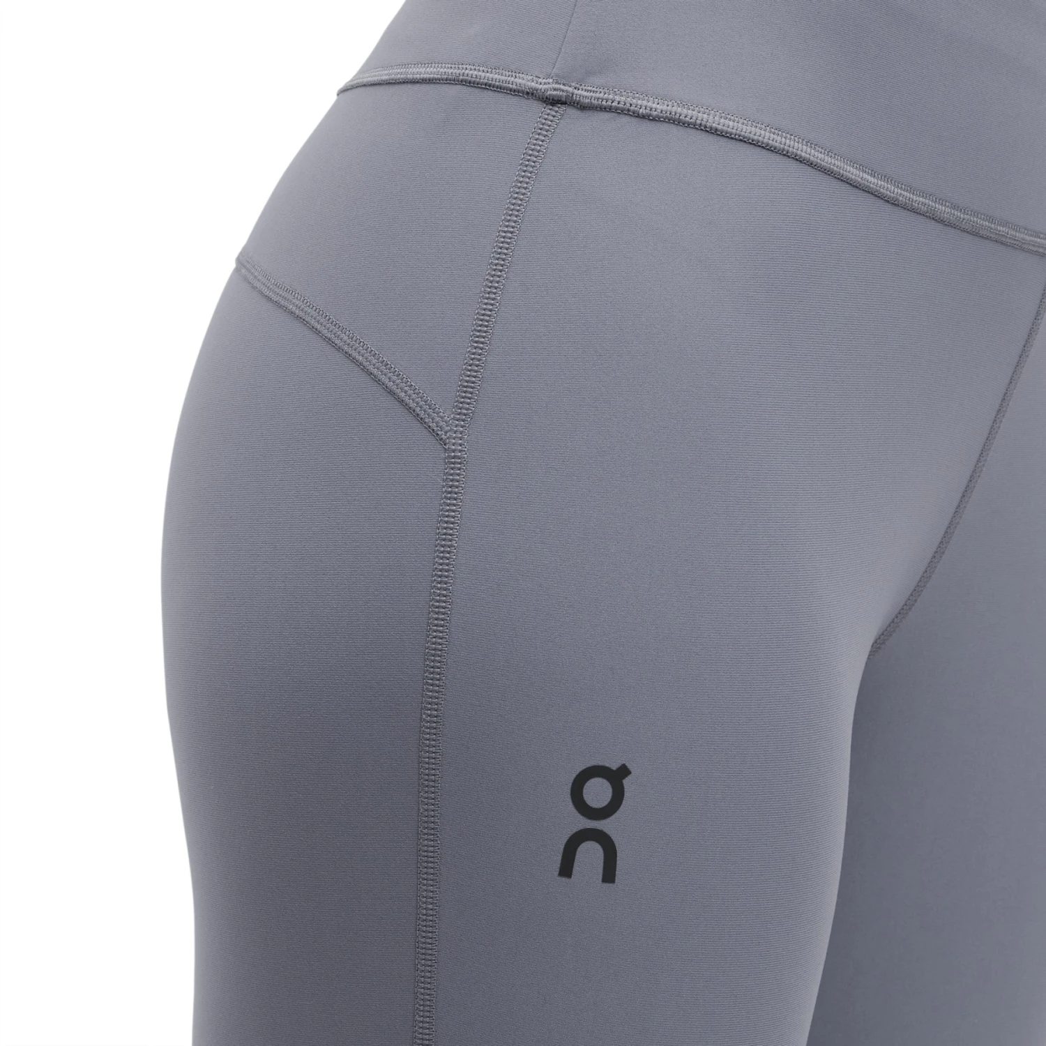 On Running On Active Tights Women - Granite 7 On Running On Active Tights Women - Granite - Image 5