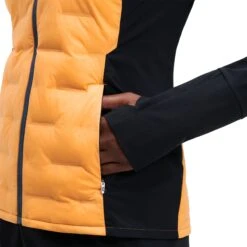 On Running On Climate Jacket Women - Mango & Black -On Running Store on running climate jacket women mango black 6 1279403