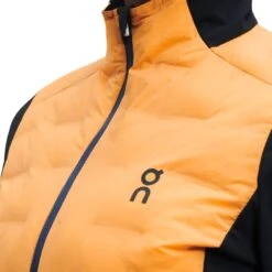 On Running On Climate Jacket Women - Mango & Black -On Running Store on running climate jacket women mango black 8 1279405