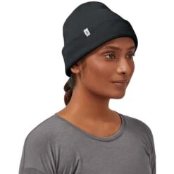 On Running On Merino Beanie - Black -On Running Store on running merino beanie black 3 1269110