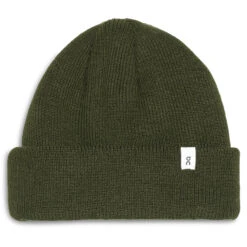 On Running On Merino Beanie - Olive