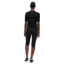 On Running On Merino-T Women - Black -On Running Store on running merino t shirt women black 5 1280785