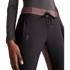 On Running Pants Women - Grape & Black -On Running Store on running pants women grape black 1 1568917