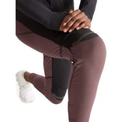 On Running Pants Women - Grape & Black -On Running Store on running pants women grape black 6 1568912