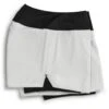 On Running Shorts Women - Glacier & Black -On Running Store on running shorts women glacier black 1 949133
