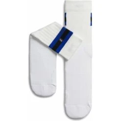 On Running On Tennis Sock - White & Indigo -On Running Store on running tennis sock white indigo 1 1263262 1