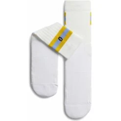 On Running On Tennis Sock - White & Mustard 13 On Running On Tennis Sock - White & Mustard -On Running Store on running tennis sock white mustard 1 1263239