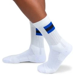 On Running On Tennis Sock Women - White & Indigo -On Running Store on running tennis sock women white indigo 1 1263289