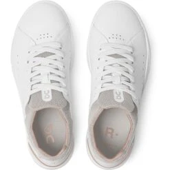 On Running On The Roger Advantage Women Sneaker - White & Rose -On Running Store on running the roger advantage women sneaker white rose 4 1262667