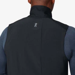 On Running On Weather Vest - Black -On Running Store on running weather vest black 07 858831