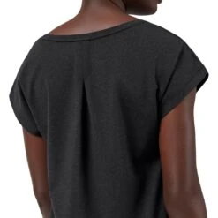 On Running On T Women T-Shirt - Black -On Running Store on t women running shirt black 5 948890