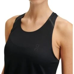 On Running On Tank-T Women Running Shirt - Black & Glacier -On Running Store on tank t women running shirt black glacier 5 1153707