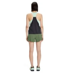 On Running On Tank-T Women Running Shirt - Creek & Black -On Running Store on tank t women running shirt creek black 3 1427923