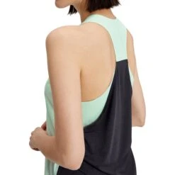 On Running On Tank-T Women Running Shirt - Creek & Black -On Running Store on tank t women running shirt creek black 5 1427925