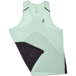 On Running On Tank-T Women Running Shirt - Creek & Black -On Running Store on tank t women running shirt creek black 7 1427927