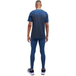 On Running On Tights Long - Denim & Black -On Running Store on tights long denim black 4 1153747