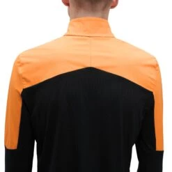 On Running On Trail Breaker Long Sleeve Running Shirt - Mango & Black -On Running Store on trail breaker long sleeve running shirt mango black 5 1278761