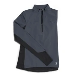 On Running On Trail Breaker Women Long Sleeve Running Shirt - Dark & Black -On Running Store on trail breaker women long sleeve running shirt dark black 1 949081