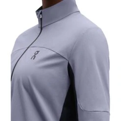 On Running On Trail Breaker Women Long Sleeve Running Shirt - Granite & Black -On Running Store on trail breaker women long sleeve running shirt granite black 9 1278782