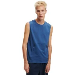 On Running On Training Tank - Denim -On Running Store on training tank denim 2 1154403