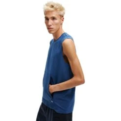 On Running On Training Tank - Denim -On Running Store on training tank denim 5 1154406