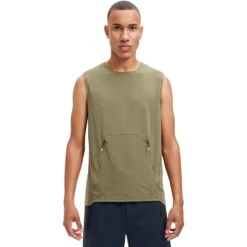 On Running On Training Tank - Olive -On Running Store on training tank olive 2 1154469
