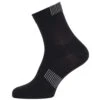 On Running On Ultralight Mid Sock Women - Black & White -On Running Store on ultralight mid black 1341064