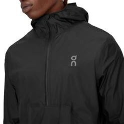 On Running On Waterproof Anorak Men - Black -On Running Store on waterproof anorak black 4 1430410