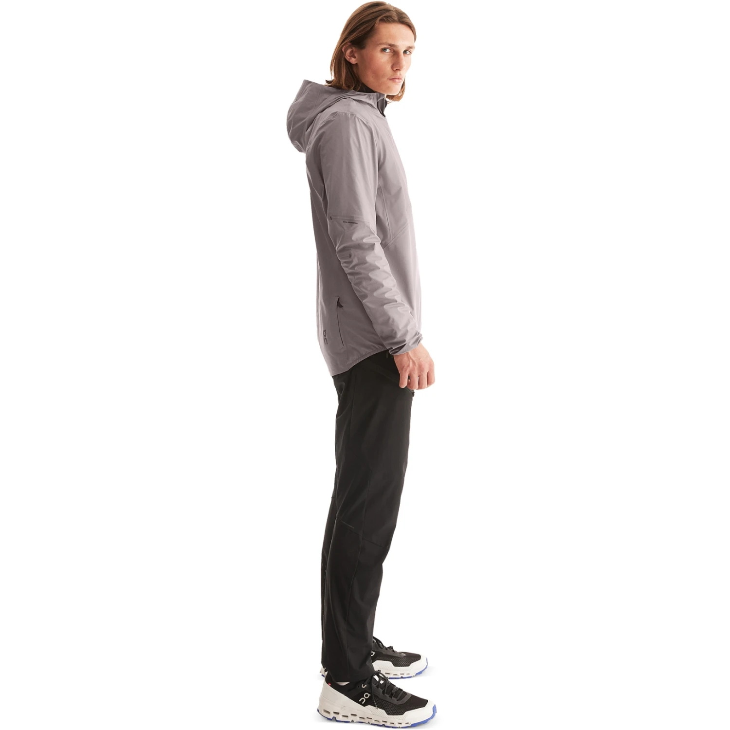 On Running On Waterproof Anorak Men - Zinc 8 On Running On Waterproof Anorak Men - Zinc - Image 6