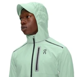 On Running On Weather Jacket - Creek & Pearl -On Running Store on weather jacket creek pearl 5 1428058