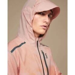 On Running On Weather Jacket Lumos - Woodrose & Black -On Running Store on weather lumos laufjacke woodrose 2 1558291