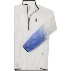 On Running On Zero Jacket - Undyed-White & Cobalt -On Running Store on zero jacket undyed white cobalt 9 1443277