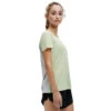 On Running On Performance-T Women Running Shirt - Meadow & Glacier -On Running Store ss21 performance t black dark w pack shot glacier 1415932